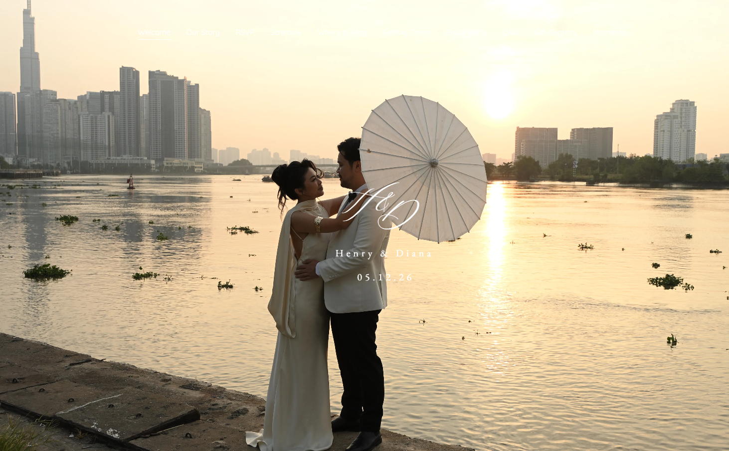Wedding website